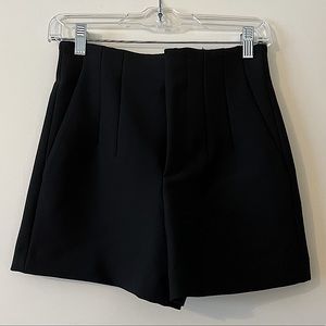 Zara high waisted black shorts - XS